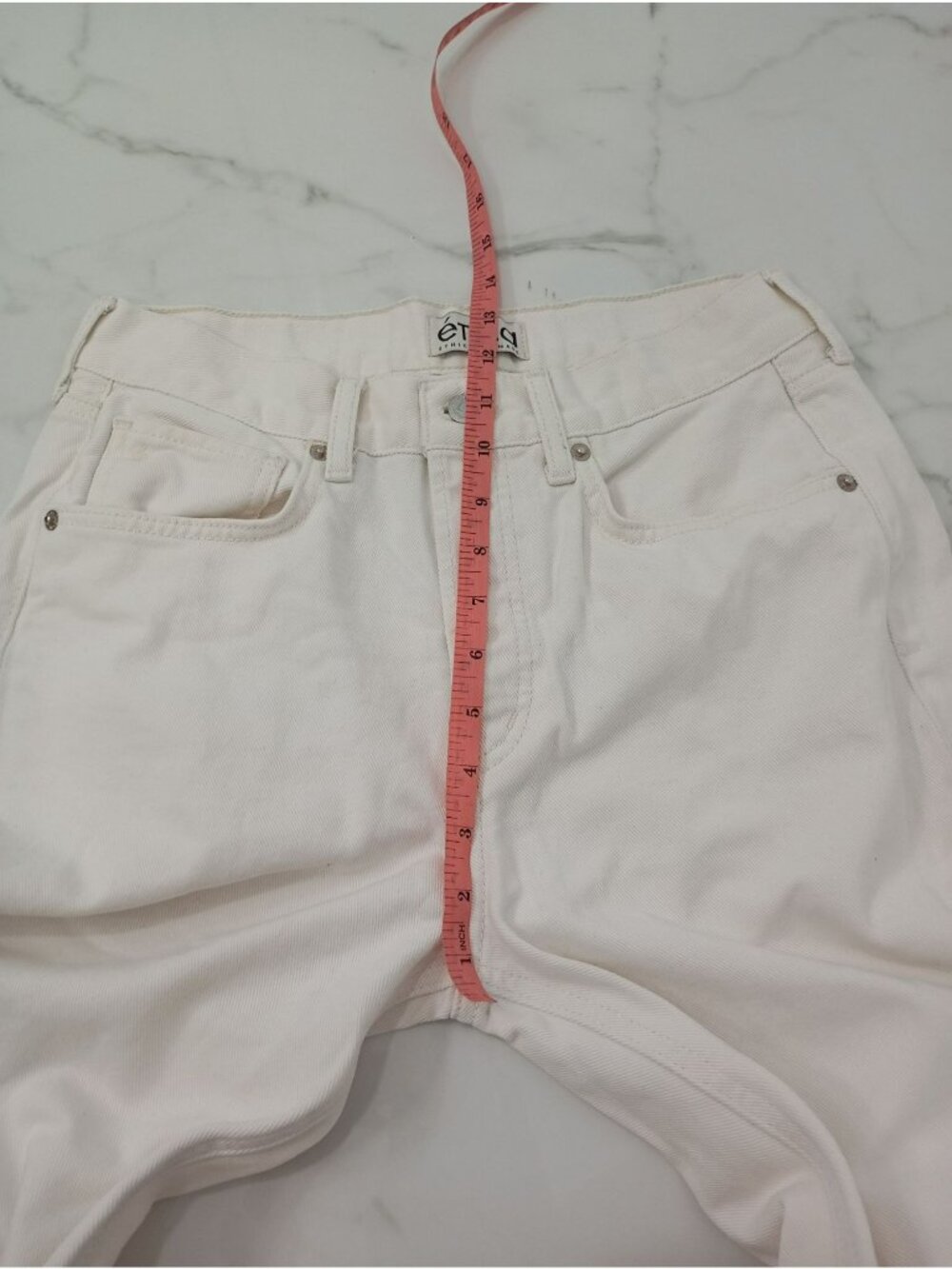 Ética Straight-Leg Button Fly Denim Jeans Size 27 Women - Picture 9 of 12